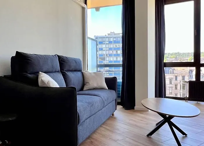 Apartamento Cozy And Fully Equipped In The Center Of 4 Guests Lieja