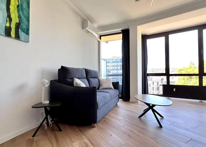 Apartamento Cozy And Fully Equipped In The Center Of 4 Guests Lieja